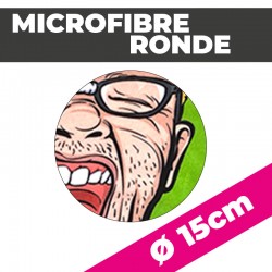 Lingette Microfibre Ronde 15cm