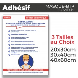 Adhesif- Covid-19_Masque de Protection-BTP