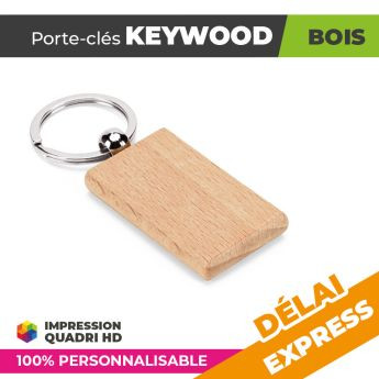 Porte-clés rectangulaire | KEYWOOD